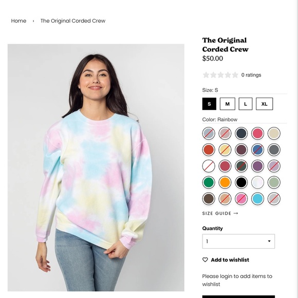 chicks-d - Corded Crew - Picture 4 of 5